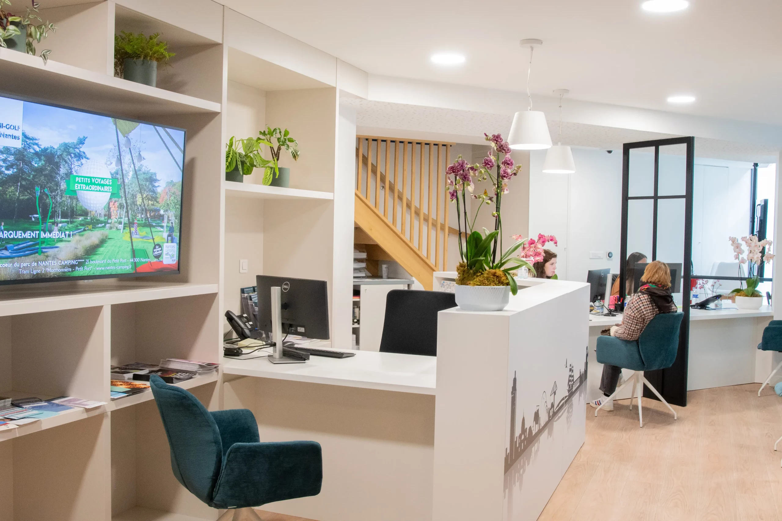 Espace d'accueil chez NGE