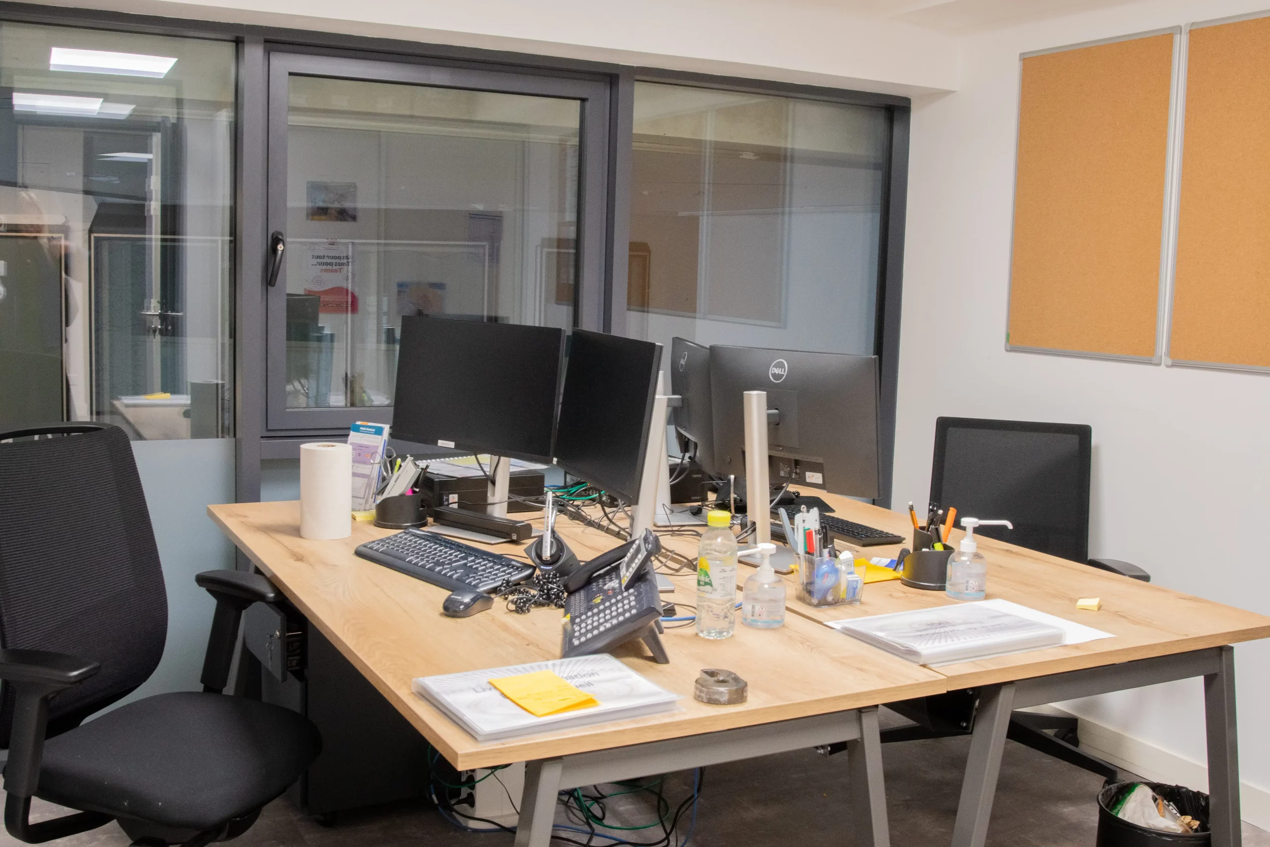 Bureaux partagés type Bench