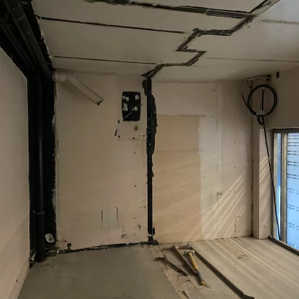 Travaux de décloisonnement