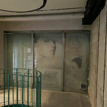 Travaux à l'étage de NGE Nantes