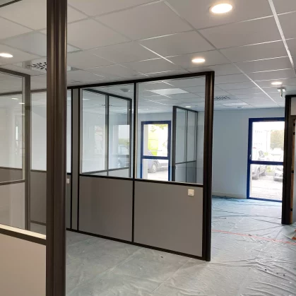 Travaux cloisonnement chez Samia