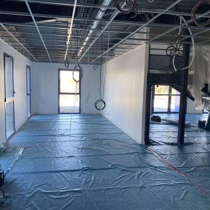 Travaux d'électricité