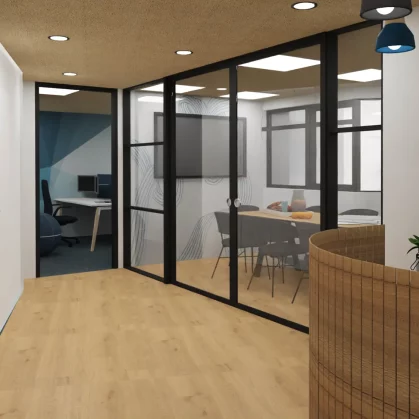 Vue 3D de l'accueil IN&MAA