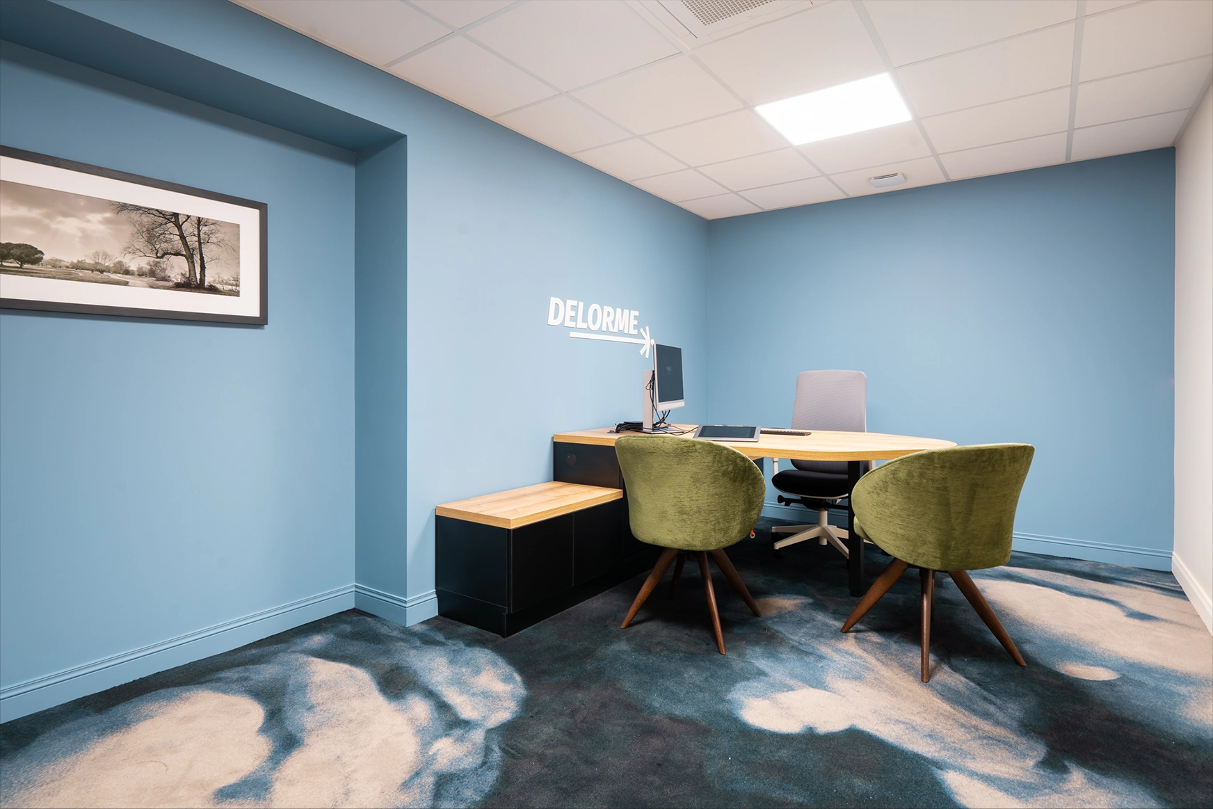 Bureau accueil public