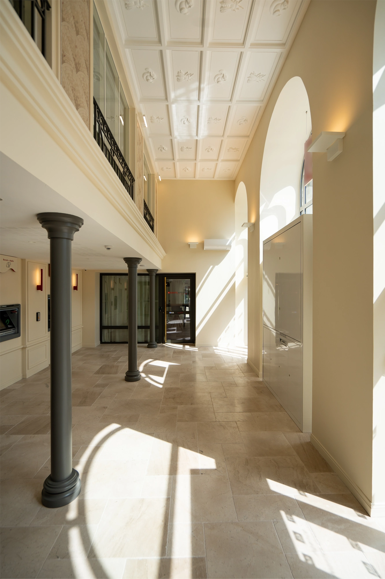 Entrée de l'agence
