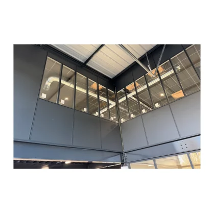 Cloisonnement showroom Giffard vue du bas