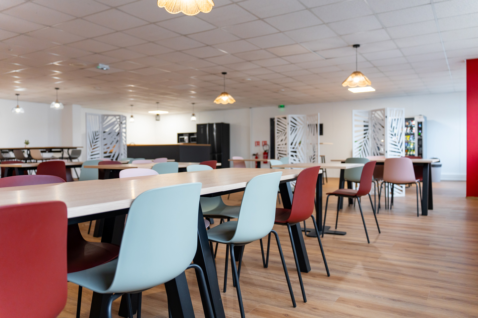 vue globale salle de pause groupe SF