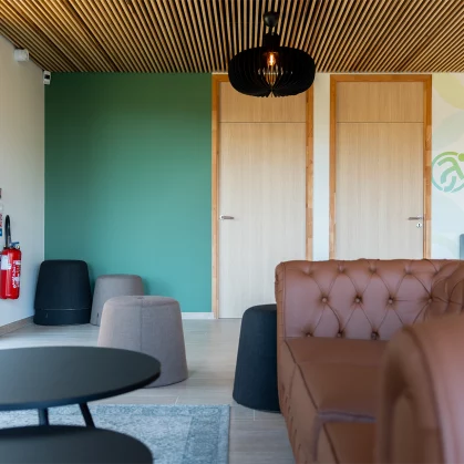 Espace lounge chez Almeria